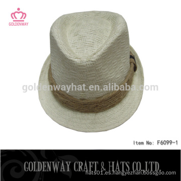 2014 mens sombrero de ala blanca de ala sombreros para hombres